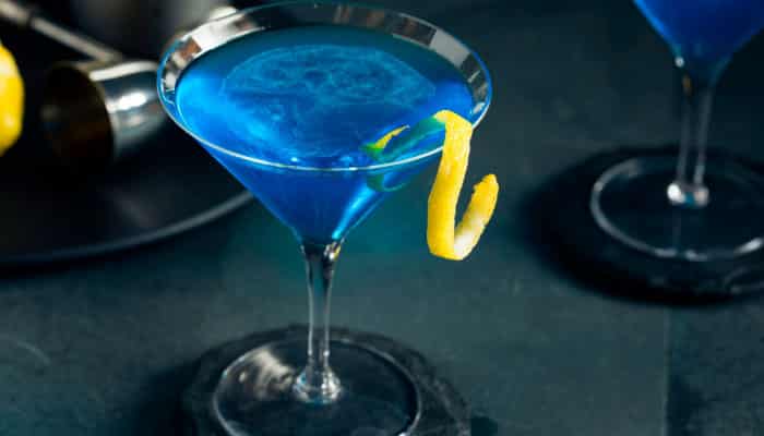Martini Blue, O Mar Azul dos Drinks!