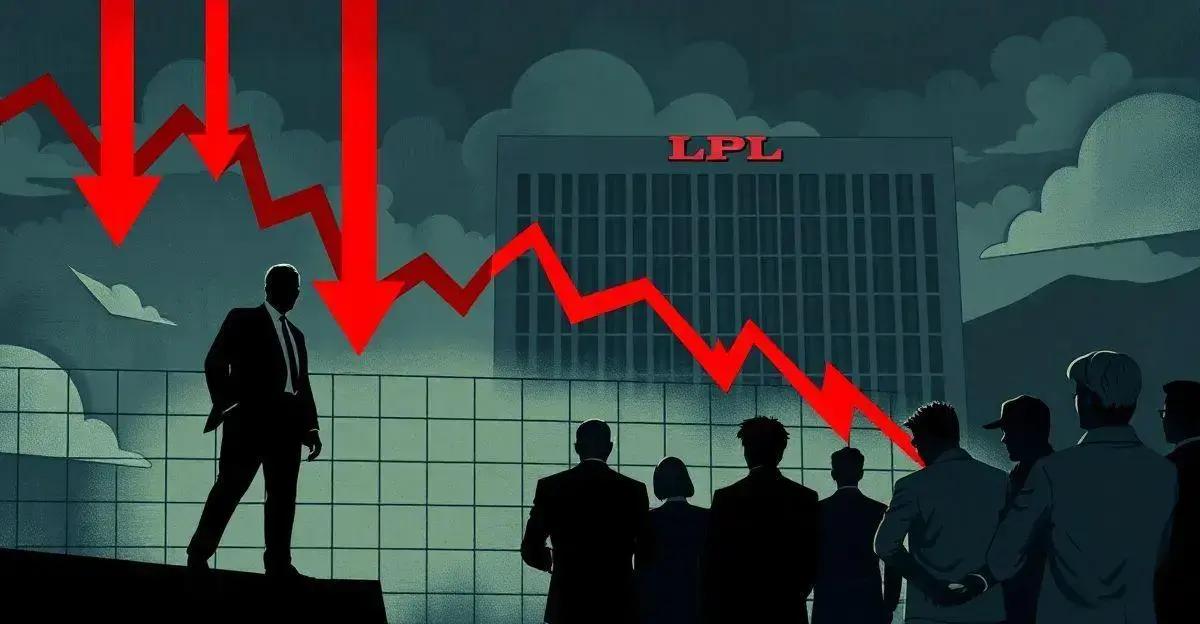 lpl demite ceo por conduta impropria acoes caem drasticamente