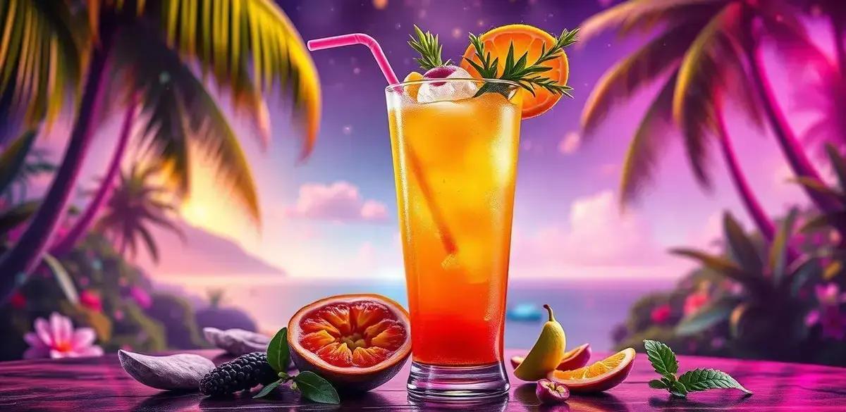 Leia mais sobre o artigo Coquetel Exótico com Maracujá e Licor de Coco: Descubra essa Receita Refrescante