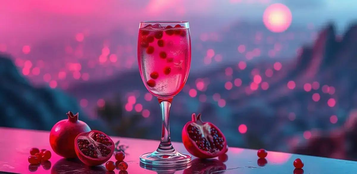 No momento, você está visualizando Coquetel com Licor de Romã e Champagne: Refrescância e Sabor em Um Copo