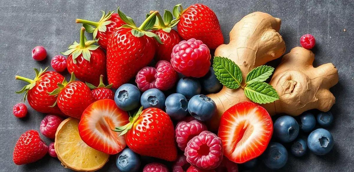 Curiosidades sobre Frutas Vermelhas e Gengibre