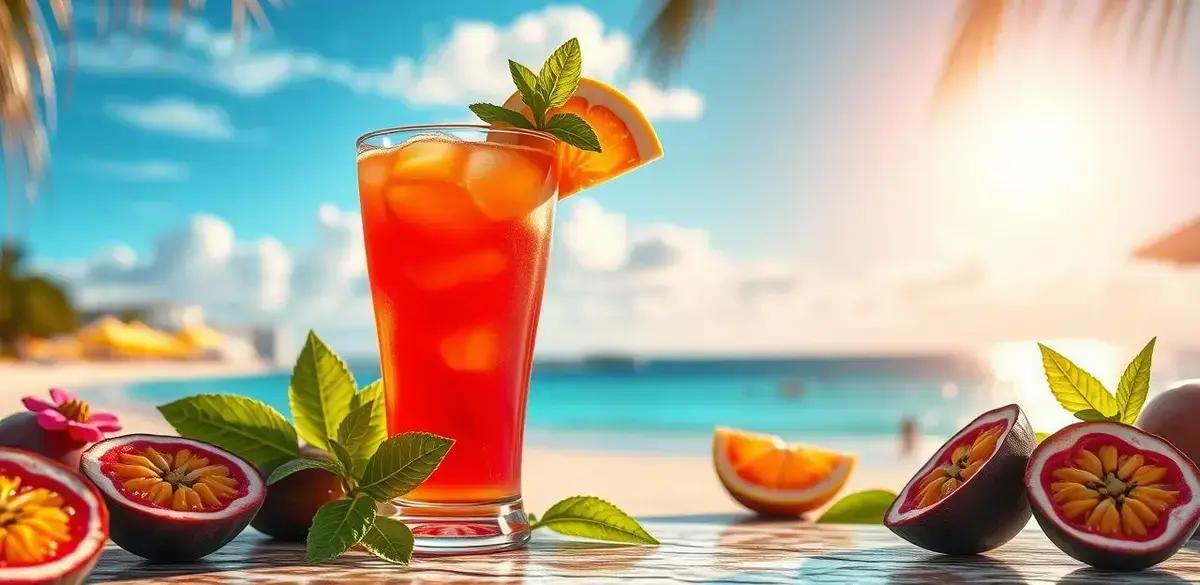 Leia mais sobre o artigo Pisco Tropical com Maracujá e Manjericão: Uma Bebida Refrescante para o Verão