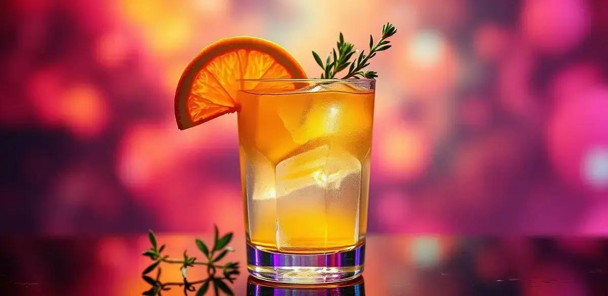 martini com twist de laranja e tomilho a combinacao perfeita que voce precisa