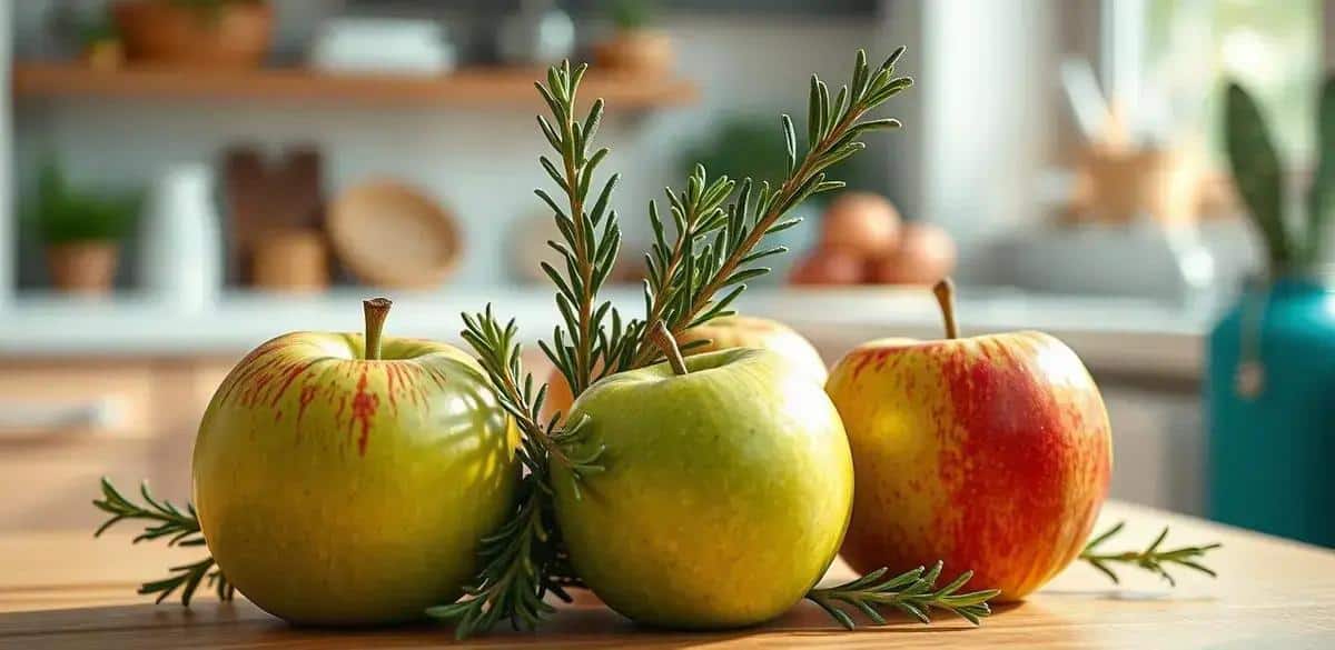 Curiosidades sobre a Maçã Verde e o Alecrim