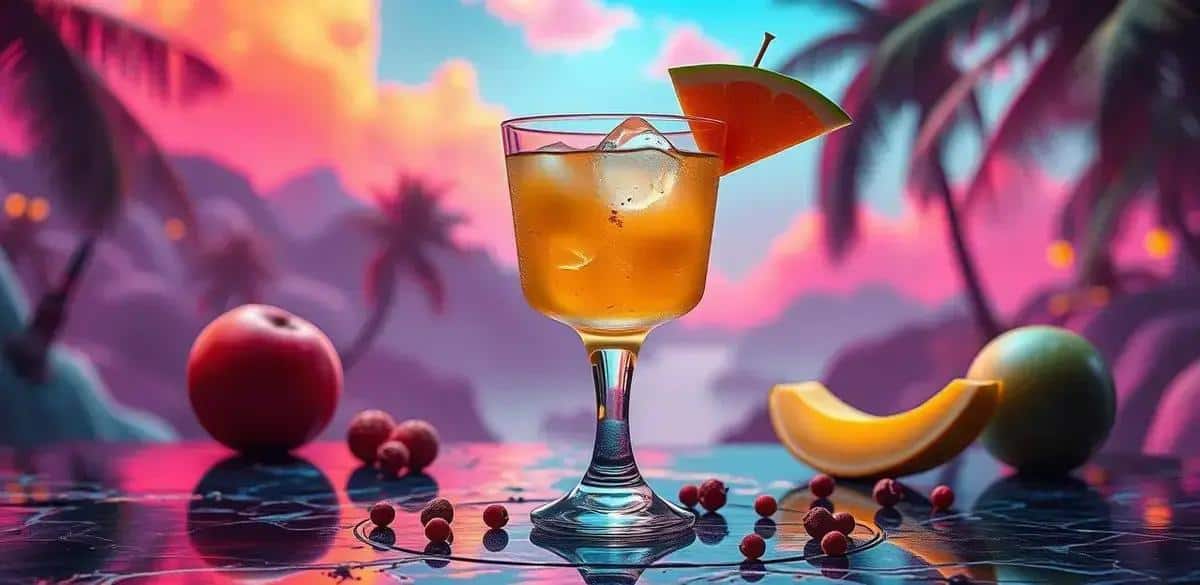 Leia mais sobre o artigo Vodka com suco de manga e pimenta rosa: uma explosão de sabores