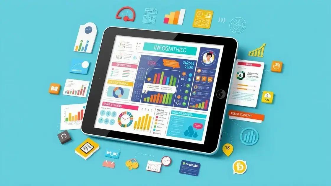infográficos e conteúdos visuais para engajamento