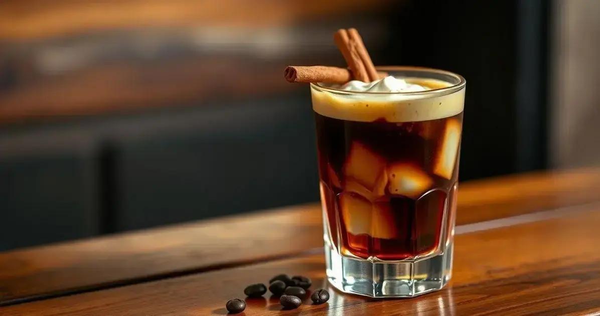 cachaca envelhecida com cafe e creme de leite um sabor irresistivel