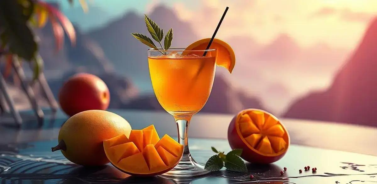 No momento, você está visualizando Caipirinha de Manga e Pimenta-do-Reino: Uma Experiência Refrescante e Picante