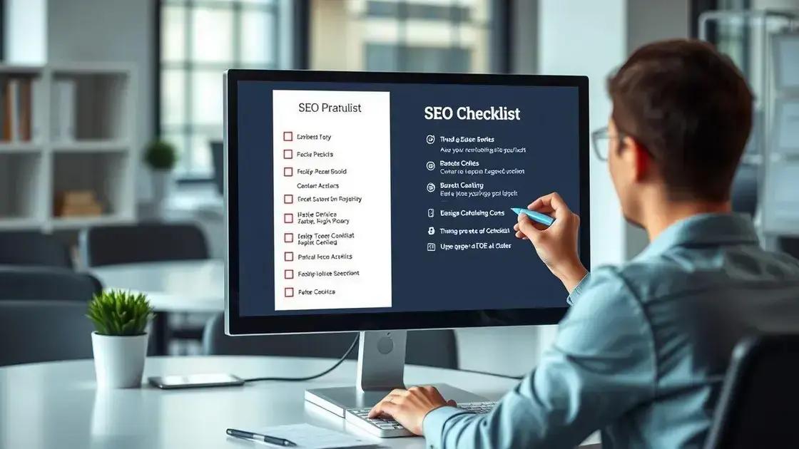 checklist seo definitivo 57 pontos para auditar e otimizar seu site como um profissional