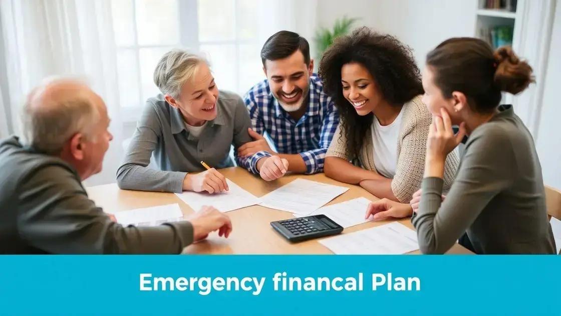 Planejamento financeiro para imprevistos familiares