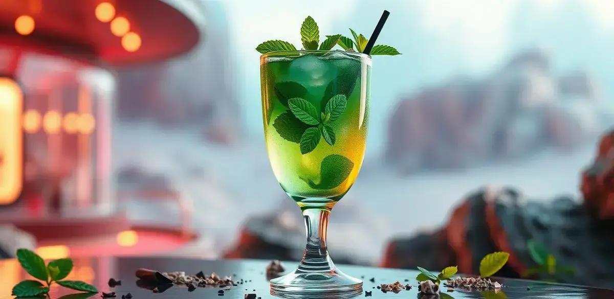 No momento, você está visualizando Drink Verde com Licor de Menta e Chocolate Branco: Uma Experiência Refrescante e Doce