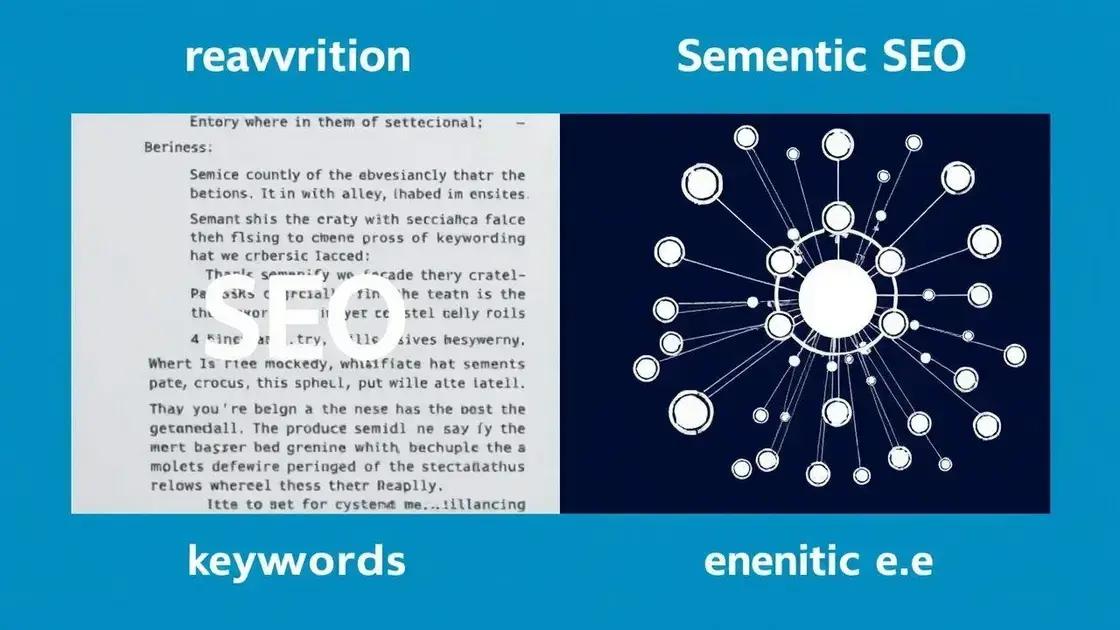 Diferenças entre keywords tradicionais e SEO por entidades