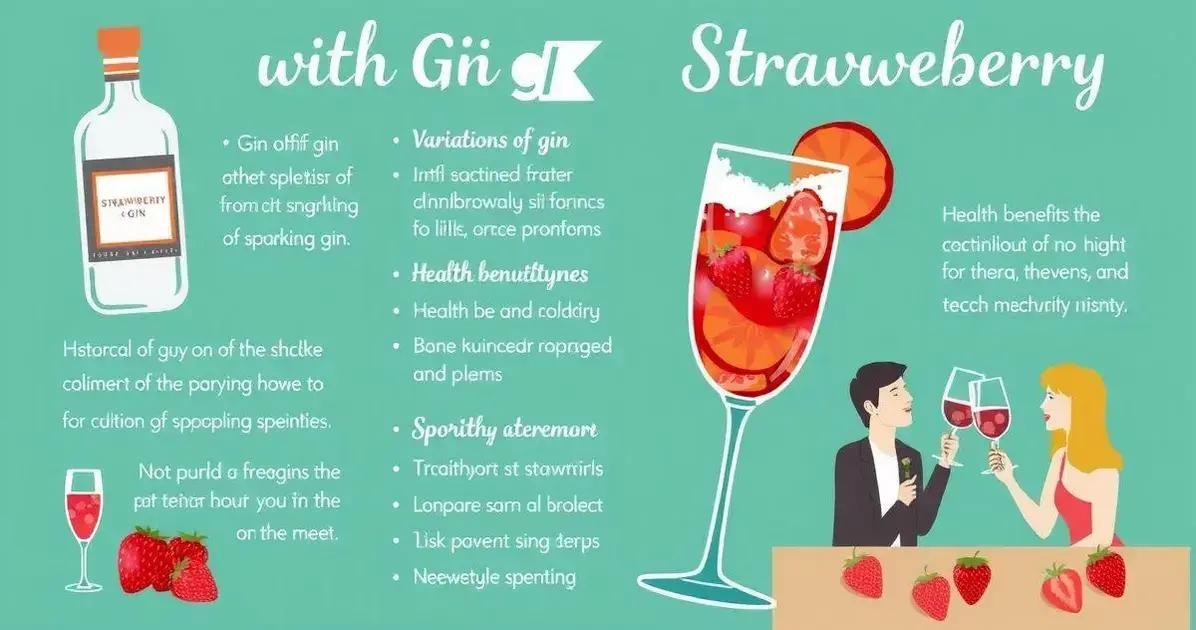 Curiosidades sobre o Gin com Espumante de Morango