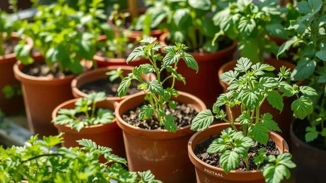 Cuidados essenciais no cultivo das ervas