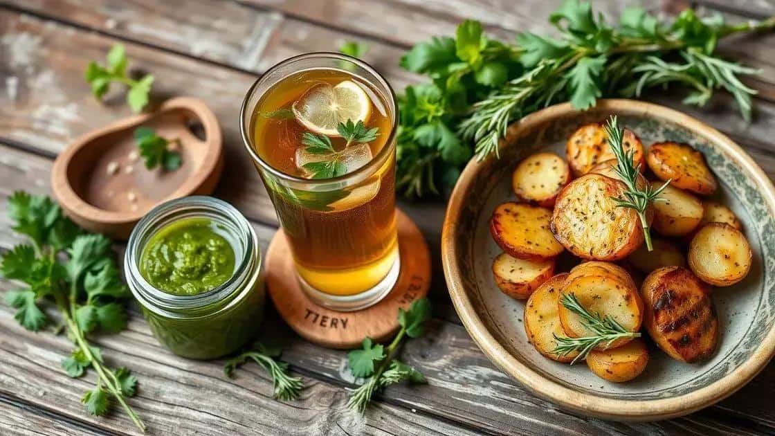 Receitas simples usando suas ervas cultivadas