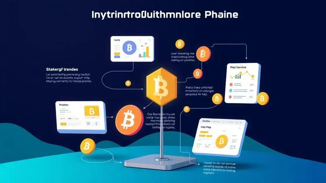 Tendências futuras nas plataformas de criptomoedas