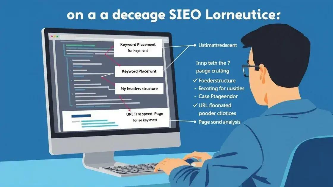 Principais técnicas para otimização on-page