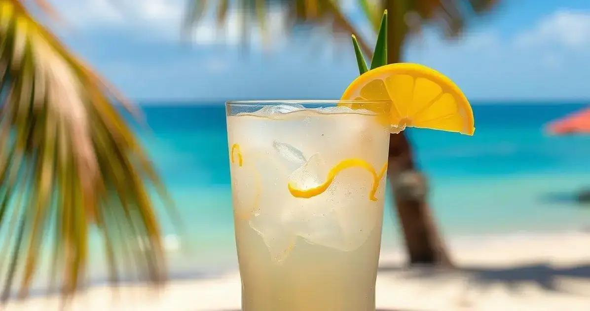 Leia mais sobre o artigo Rum com Água de Coco e Raspas de Limão: A Receita Refrescante do Verão