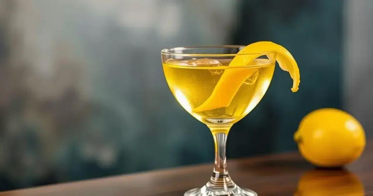 Leia mais sobre o artigo Sidecar com Toque de Limão Siciliano: O Coquetel Perfeito para Surpreender