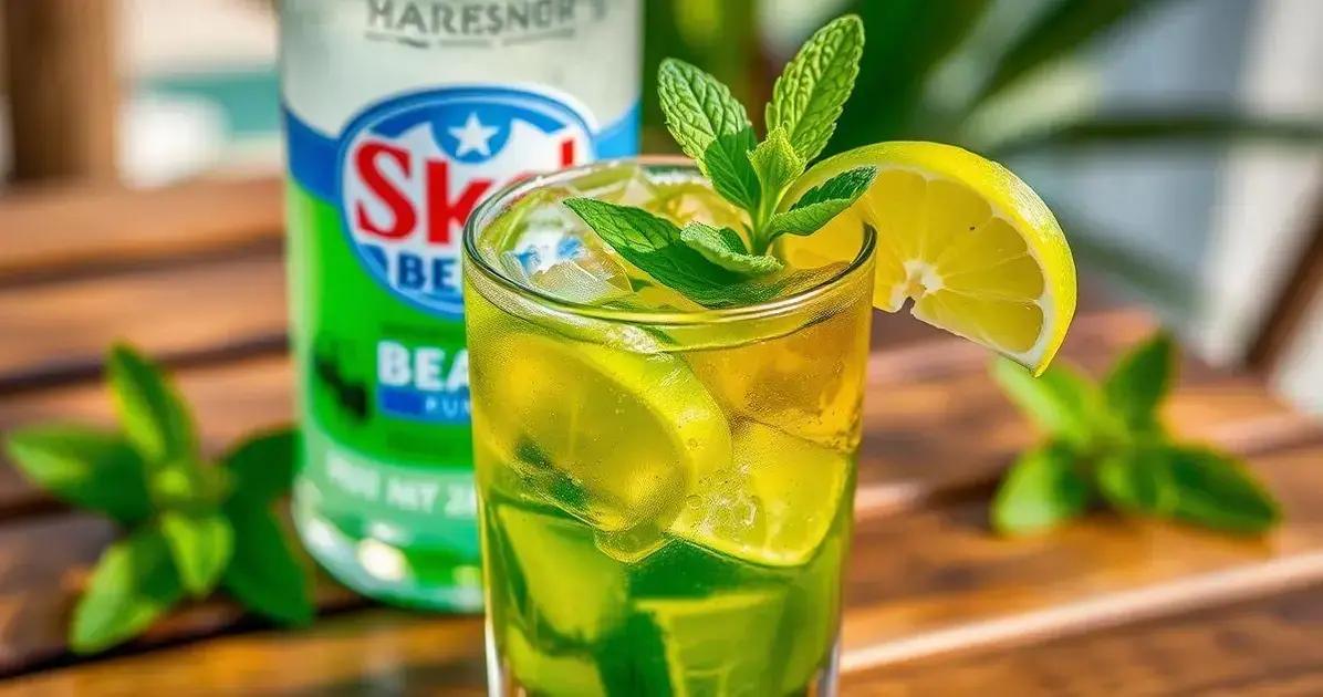 Leia mais sobre o artigo Skol Beats com Rum e Hortelã: A Receita Refrescante que Você Precisa Experimentar