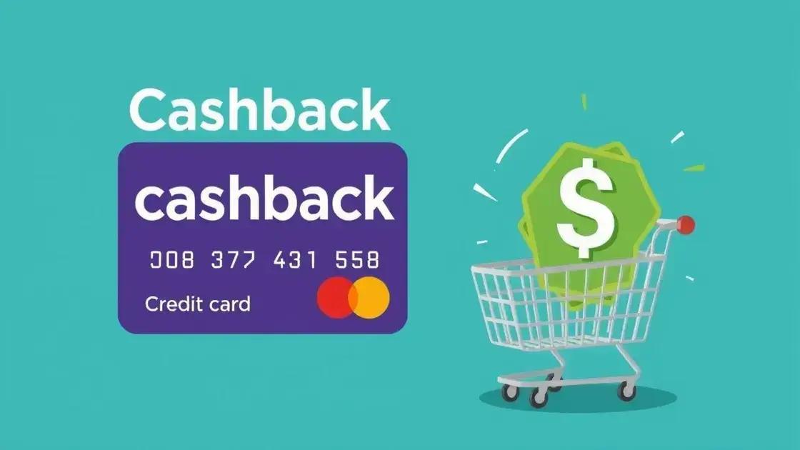 O que é cartão de crédito com cashback?