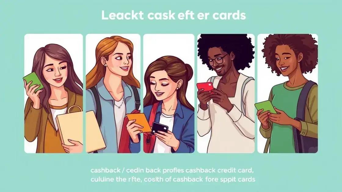 Os melhores perfis para usar cartão de crédito com cashback