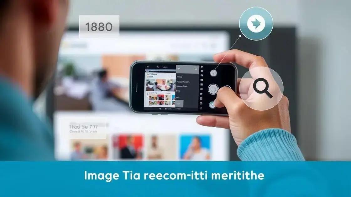 Leia mais sobre o artigo Visual Search Optimization: Preparando Sites Para Busca Por Imagens e Câmera
