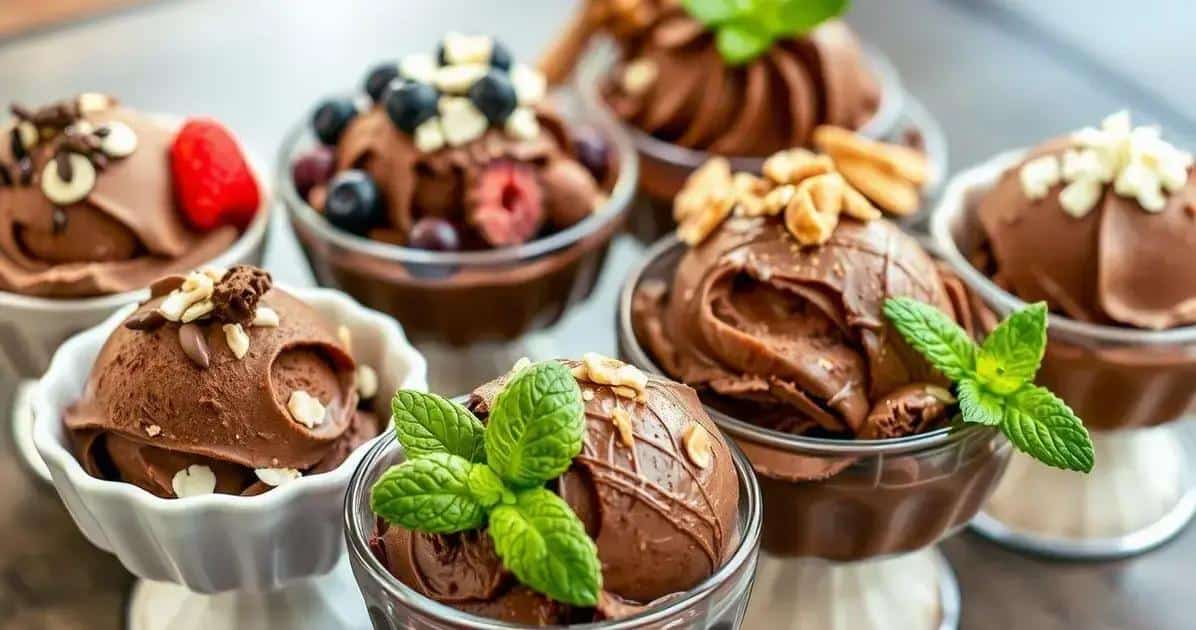Receitas Alternativas com Chocolate Gelado