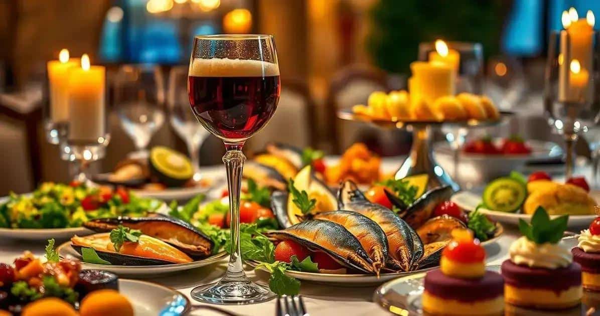 Harmonização do Conhaque com Espuma de Maracujá e Hortelã