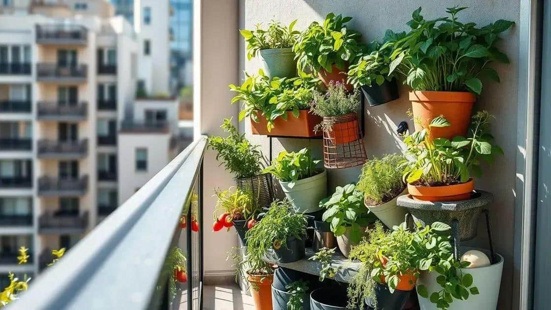 Montando uma horta vertical que economiza espaço