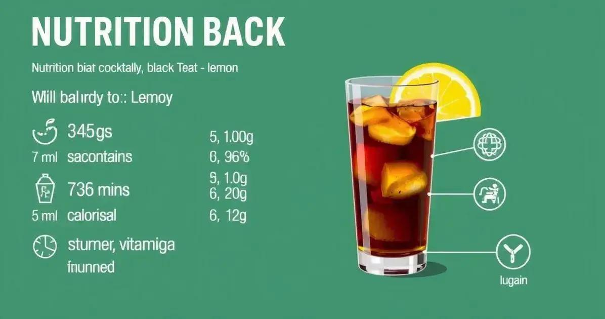 Valor Nutricional da Bebida