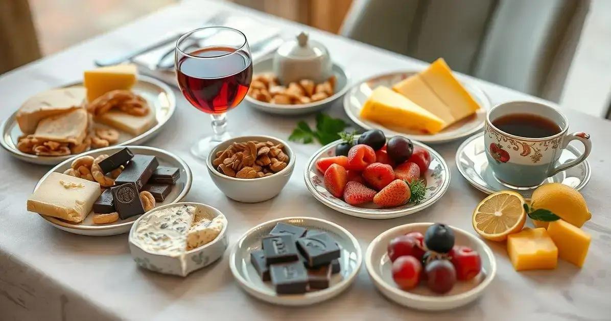 Harmonização com Petiscos e Comidas