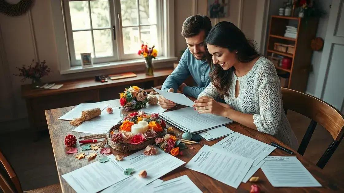 Dicas para economizar na organização do casamento