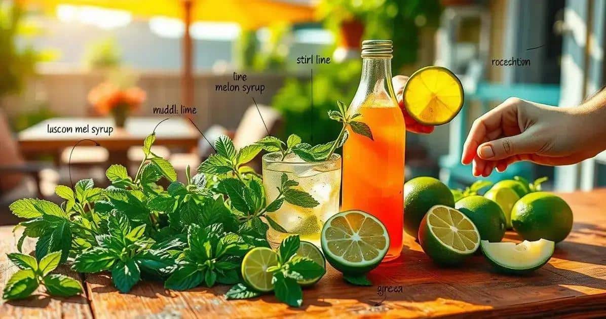 Método de Preparo: Passo a Passo para o Mojito