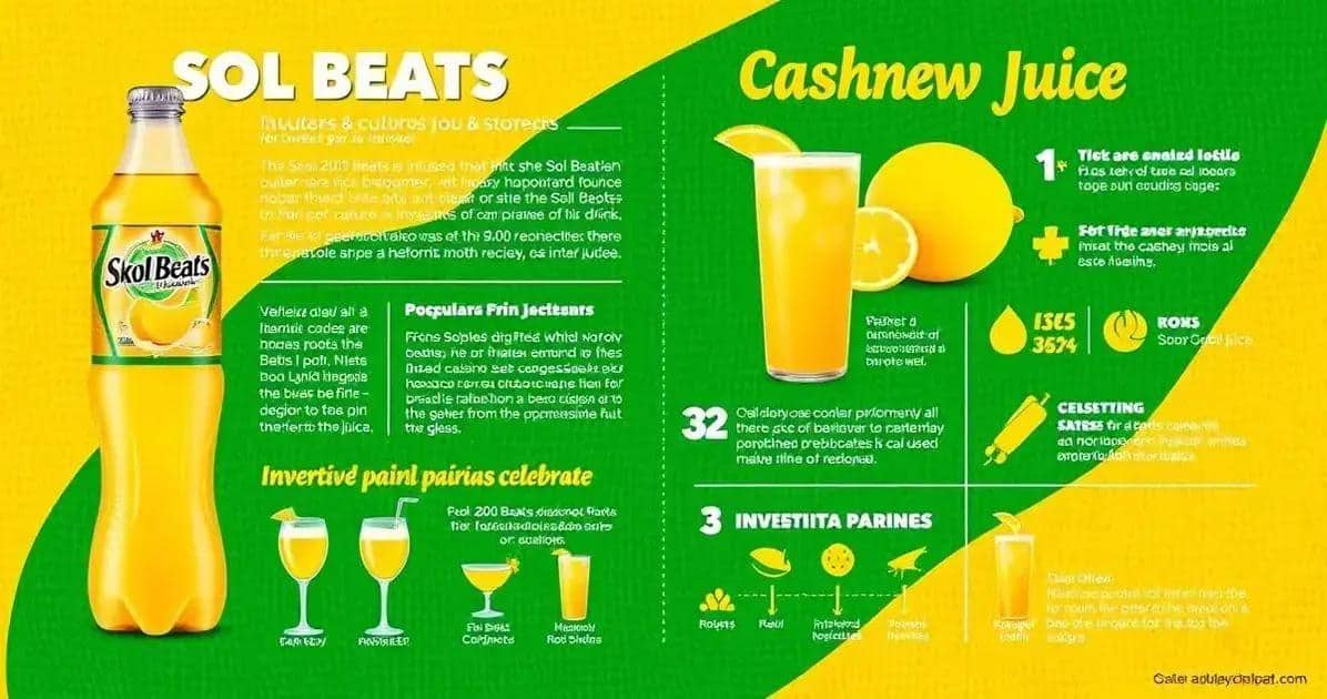 Curiosidades sobre Skol Beats e Suco de Caju
