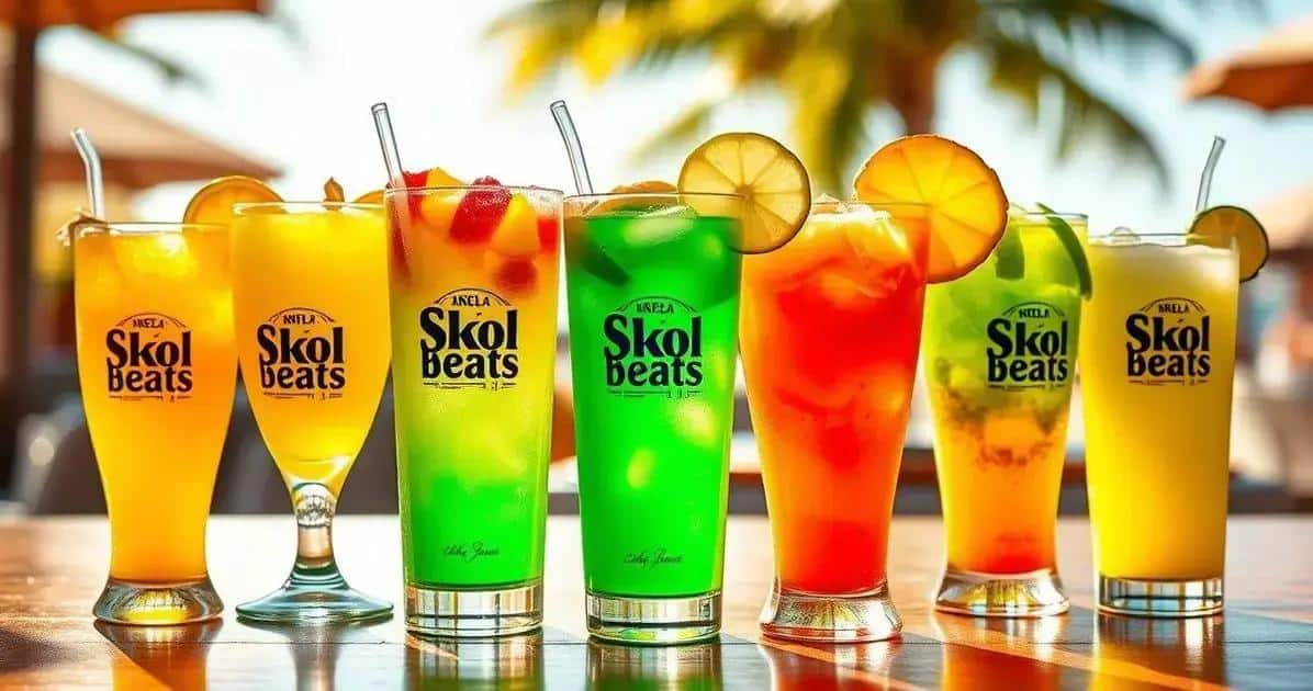 Variações da Receita de Skol Beats com Suco de Caju