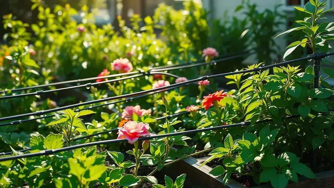 Como montar um sistema de irrigação eficiente