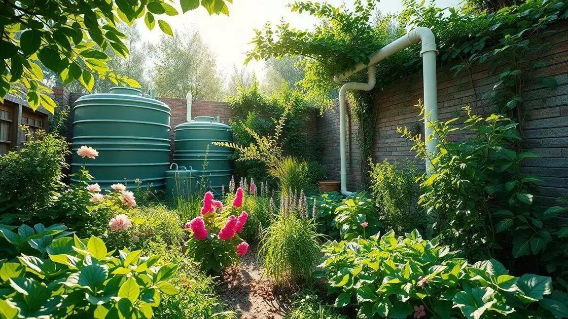 solucoes para irrigar o jardim de forma sustentavel