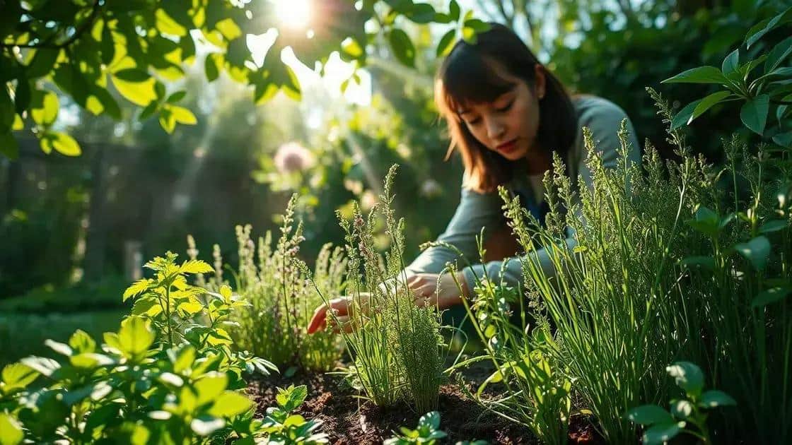 Dicas para cultivar ervas espontâneas no seu jardim