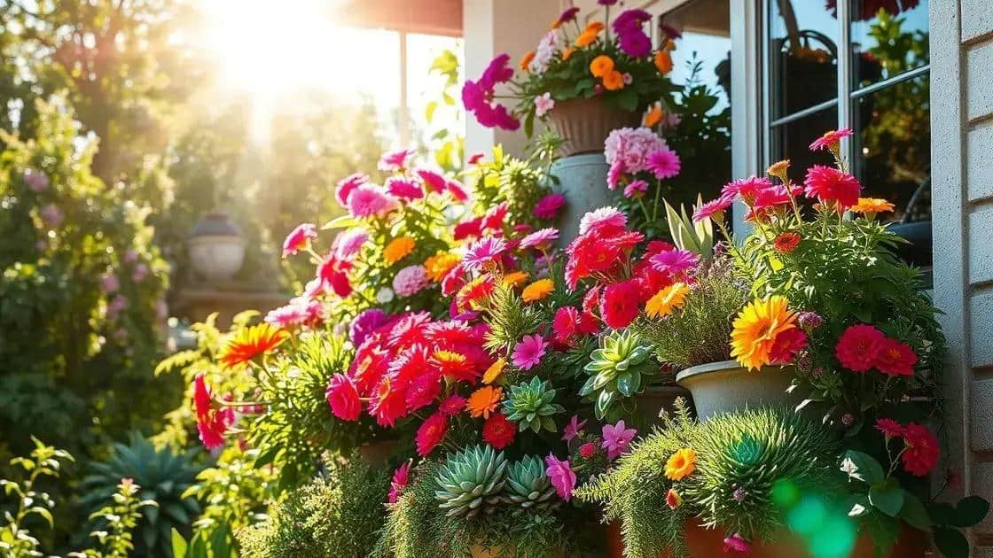 Melhores plantas para varandas ensolaradas