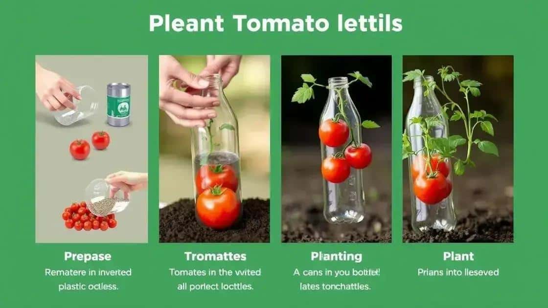 Passo a passo do plantio de tomates