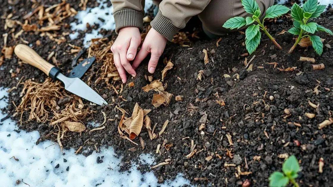 como adaptar o solo para o inverno