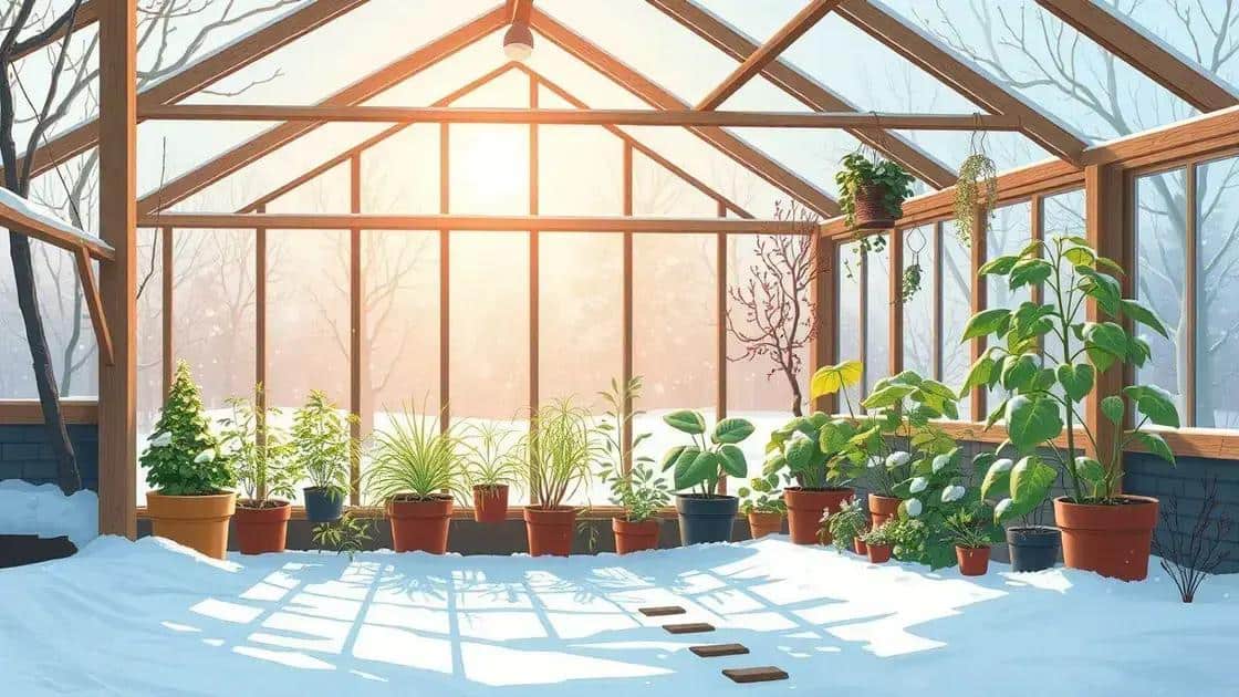 Como funcionam as estufas no inverno