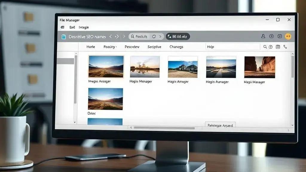 como nomear arquivos para potencializar o seo
