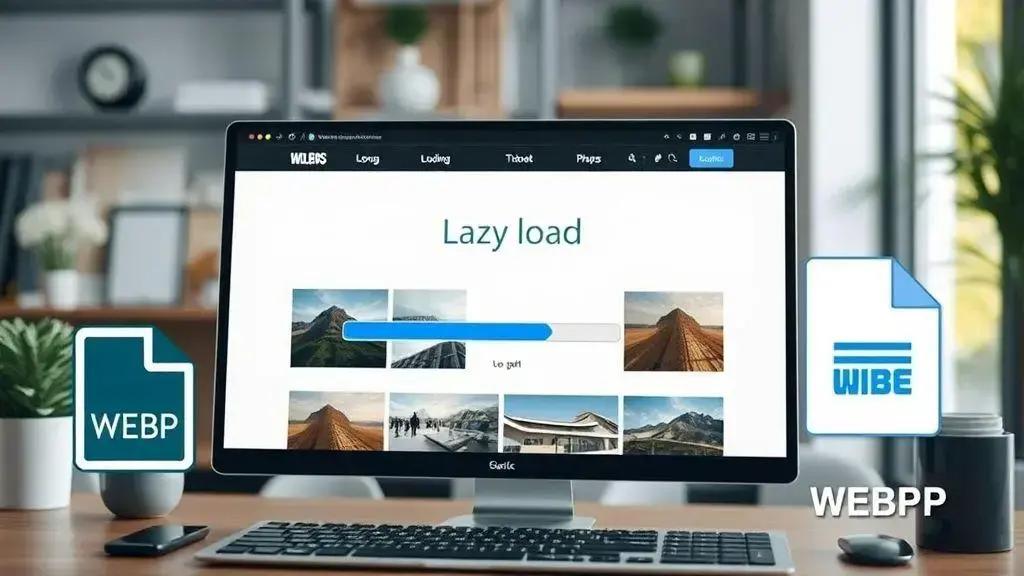 otimização do carregamento: lazy load e webp
