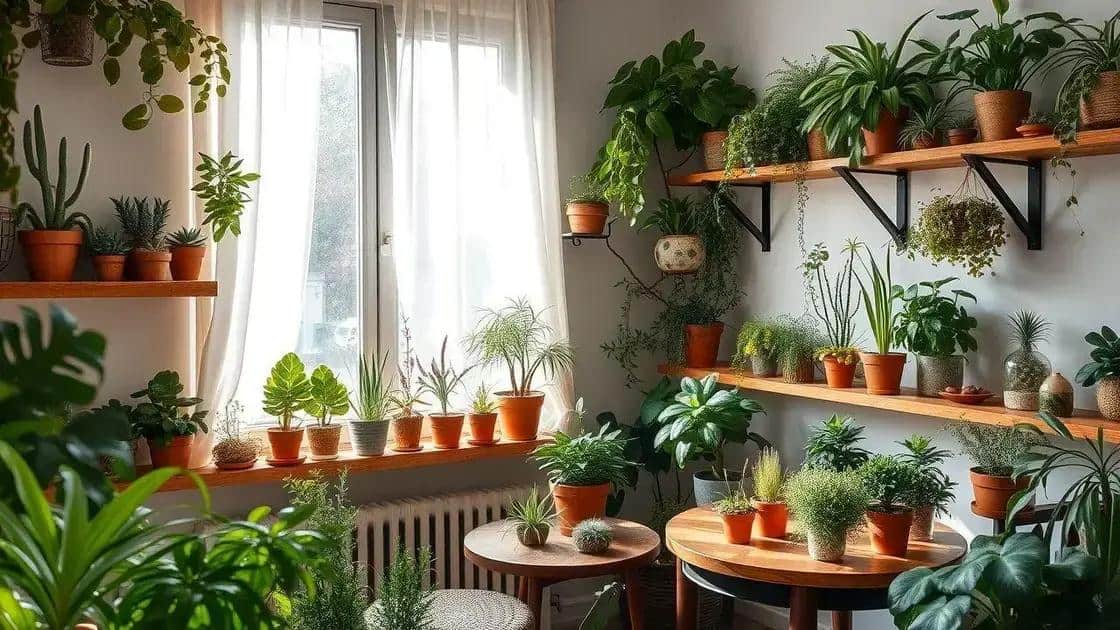 Plantas ideais para ambientes compactos