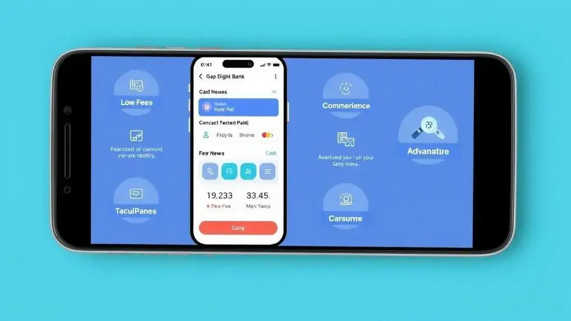 vantagens dos bancos digitais em relação aos tradicionais