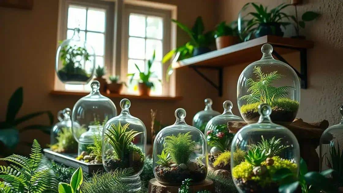 Benefícios de ter um terrário em casa