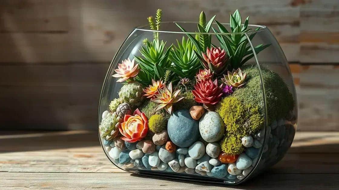 criando terrarios decorativos com suculentas e musgos