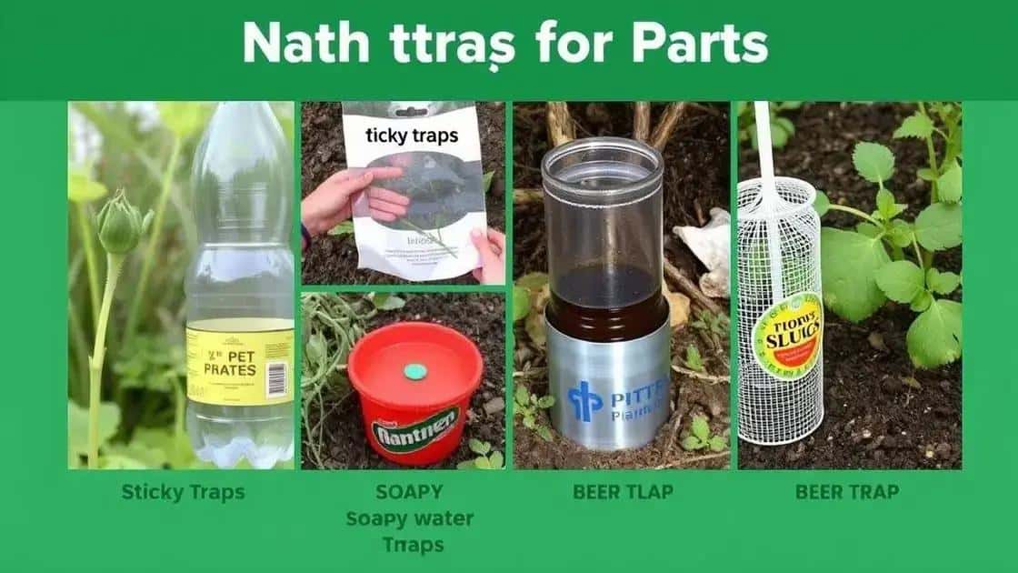 Armadilhas naturais: como montar para proteger suas plantas